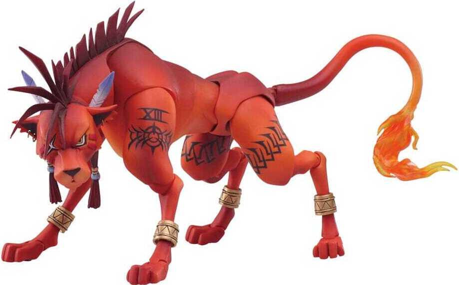 SquareEnix Final Fantasy VII Bring Arts actiefiguur Red XIII, 17 cm
