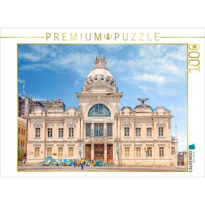 CALVENDO Puzzle Palacio do Rio Branco, Salvador de Bahia, Brasilien | 1000 Teile Lege-Größe 64x48cm Foto-Puzzle für glückliche Stunden