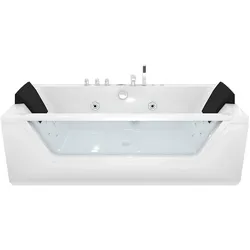 Whirlpool mit Reinigungsfunktion, Pool  Badewanne Wanne AcquaVapore W83R-TH-B ohne +0.-€