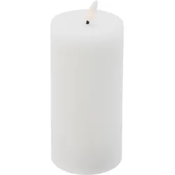 Kerze LED WHITE (DH 7,50x15 cm) - DH 7,50x15 cm