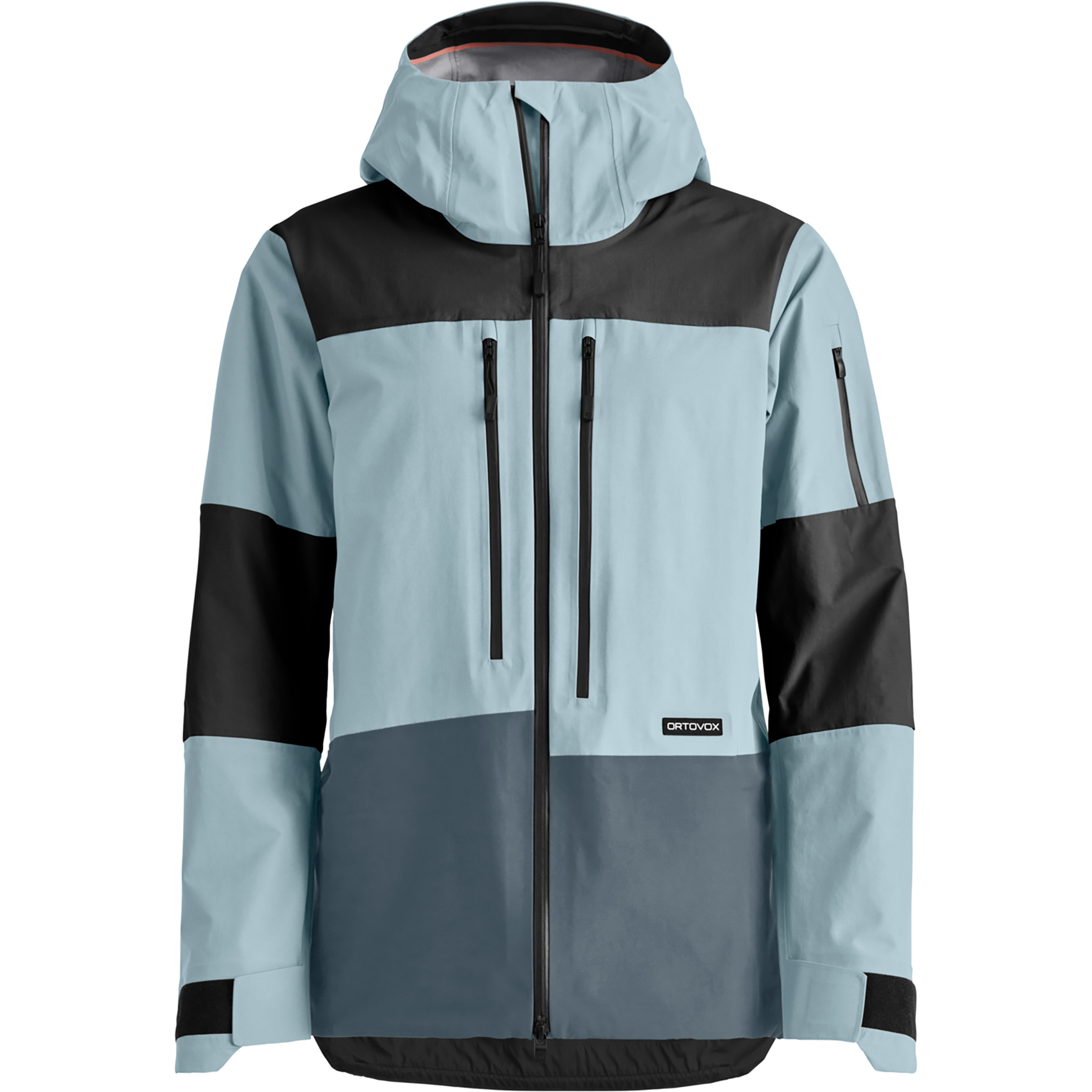 Ortovox Ravine Free 3L Damen Regenjacke grau Größe XS Freeride | Skitour Winddicht Merinowolle