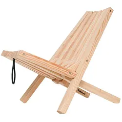 Klappstuhl Fieldchair Weltevree Lärche natur braun, Designer Floris Schoonderbeek, 60x74x86 cm