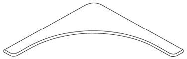 HSK stiffening angle 1 pair 100008-01