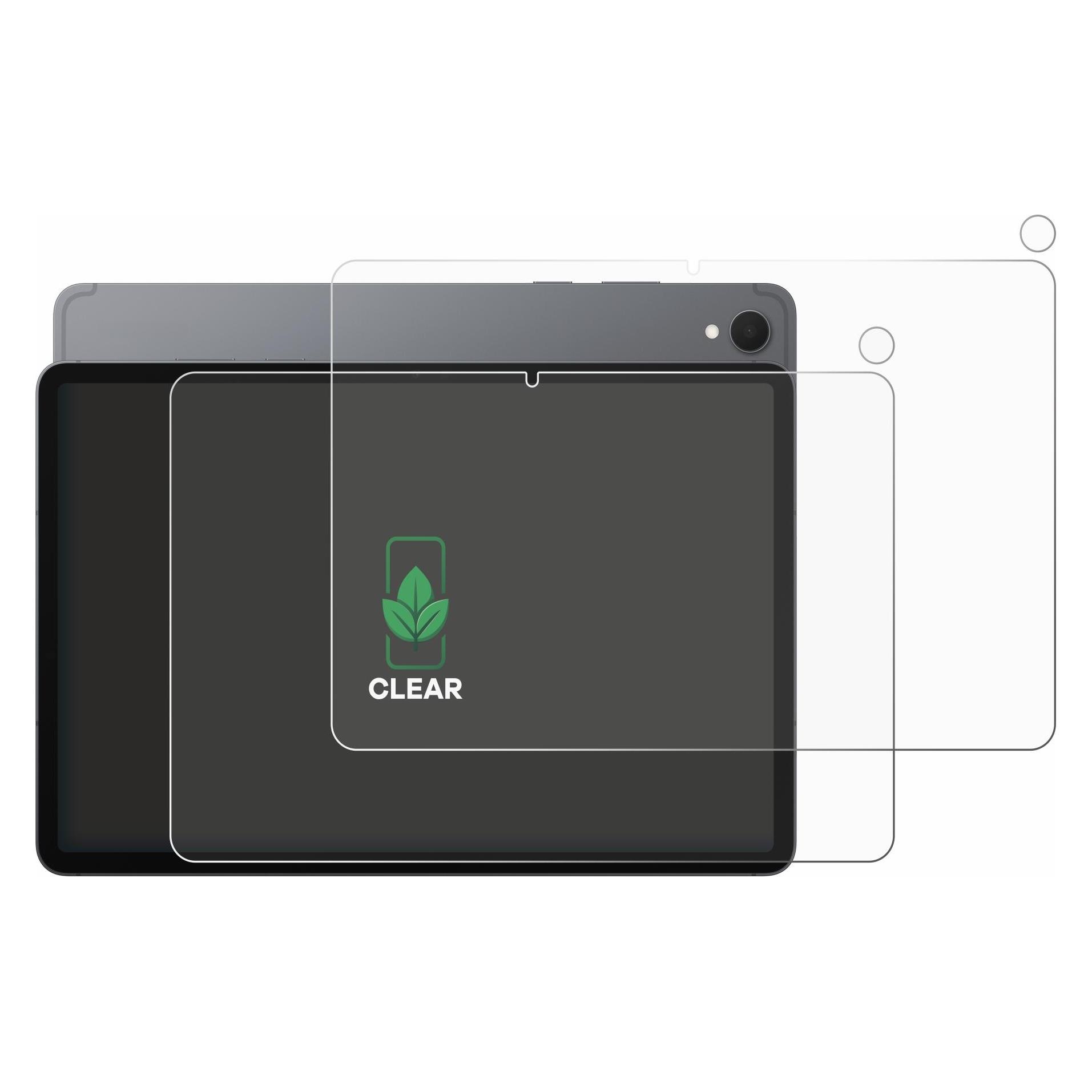 ScreenLeaf Schutzfolie für Samsung Galaxy Tab S11 (Display+Kamera) Displayschutz Display Schutz Folie Klar (2 Stk., Samsung Galaxy Tab S11) (6163460)