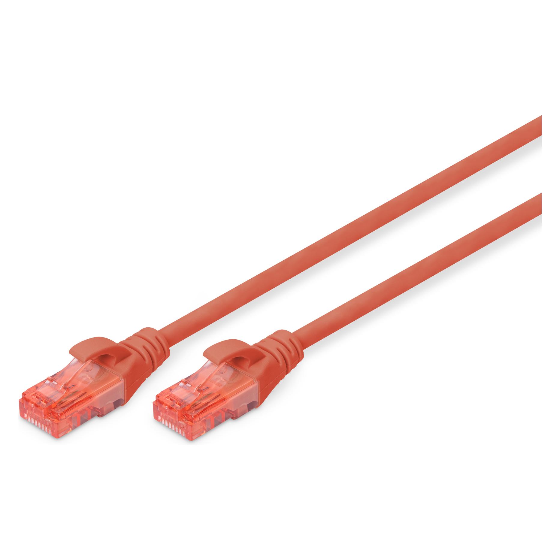 Digitus CAT 6 U-UTP Patchk.,5m,rot (U/UTP, CAT6, 5 m) (DK-1617-050/R)