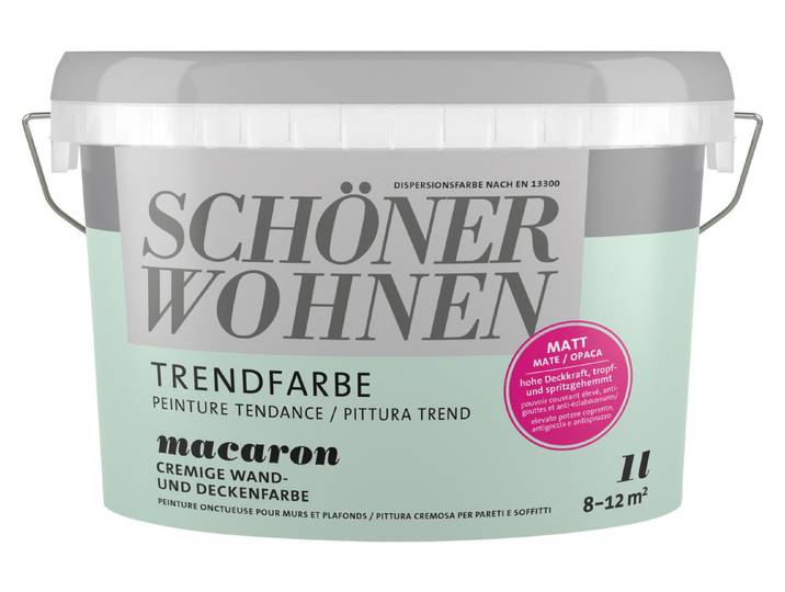Schöner Wohnen Farbige Dispersion Trendfarbe