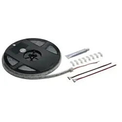Hager LED06WEISS LED-Schlauch 24 Volt 28,8 Watt IP68 Länge 6 m weiß inklusive Zubehör