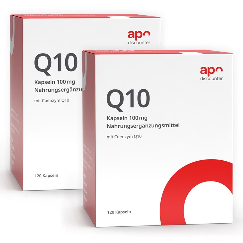 apo.com Group GmbH Q10 Kapseln 100 mg mit Coenzym Q10 von apodiscounter 08101856