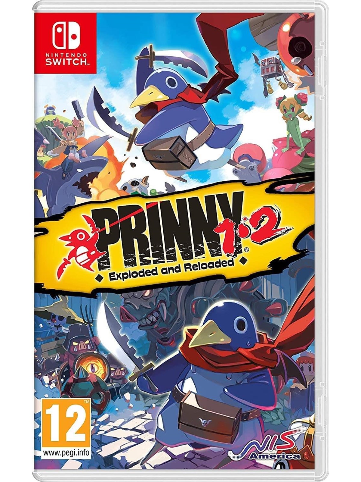 Prinny 1.2: Exploded and Reloaded - Nintendo Switch - Plattform - PEGI 12