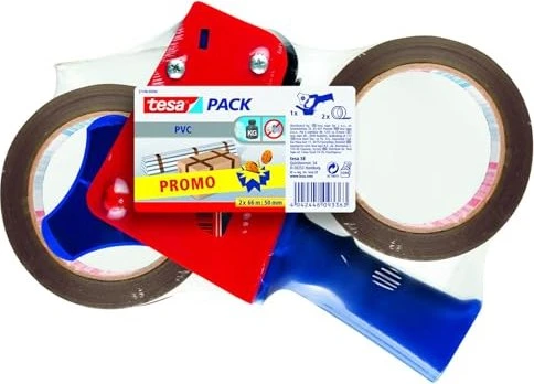 tesa pack Verpackungsklebeband & -Handabroller Spar-Set