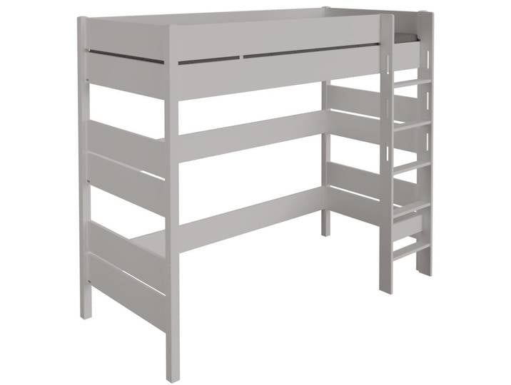 Paidi Hochbett TIAGO, grau, Holznachbildung