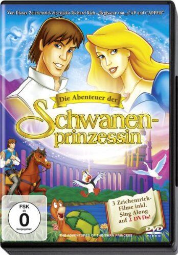 Richard Rich - Die Abenteuer der Schwanenprinzessin (3 Filme plus Sing Along) [2 DVDs] - Preis vom 28.09.2026 21:19:57 h