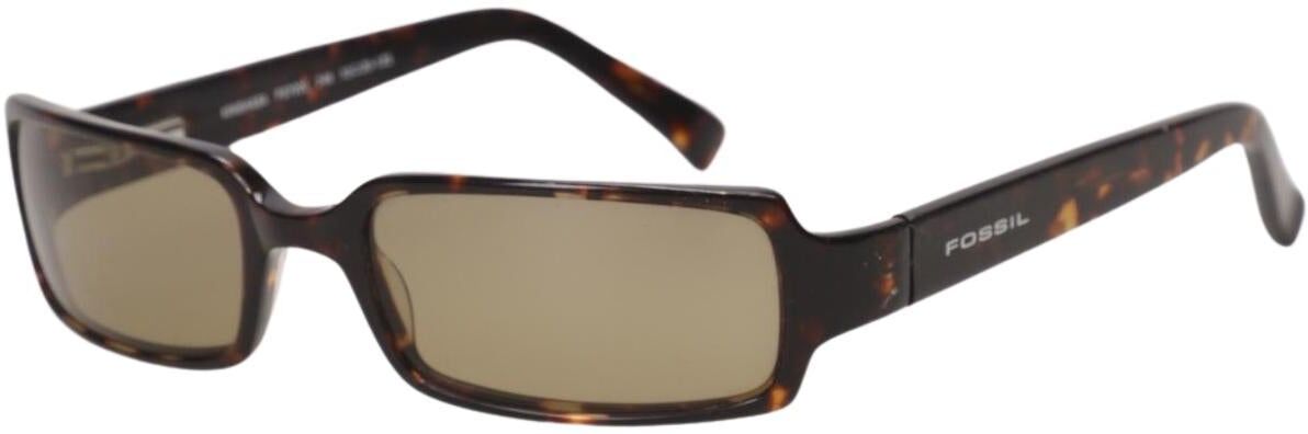 Fossil Damen Sonnenbrille, Braun - Second Hand