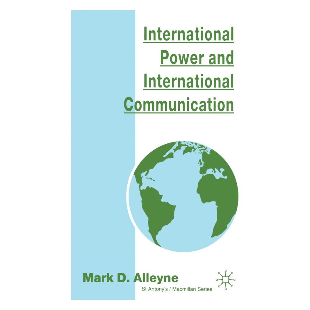 Springer International Power and International Communication (Englisch, Mark D. Alleyne) (55615639)