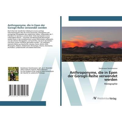 Anthroponyme, die in Epen der Gorogli-Reihe verwendet werden -