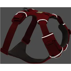 Ruffwear Front Range Red Canyon Hundegeschirr - M (M, Hund), Halsband + Leine