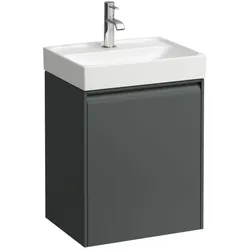 Laufen Meda Waschtischunterschrank H4215410112661 43,7x51,5x33,9cm, 1 Tür, Schanier links, verkehrsgrau