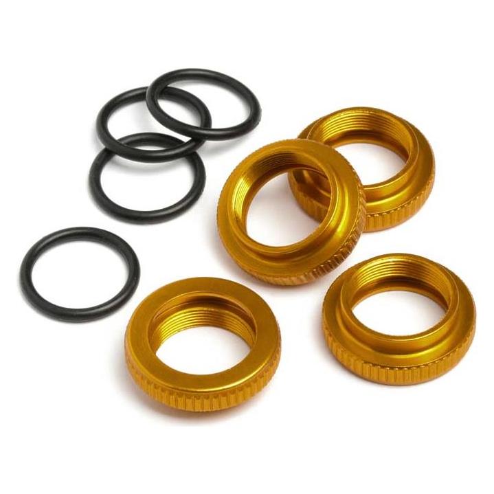 HPI FIRESTORM ALUMINUM PRELOAD COLLAR 13mm (4sets) (86839)