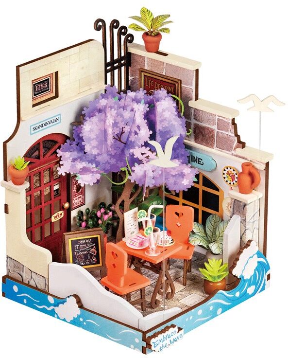 Sea Holiday Restaurant - Miniature 3D DIY Rolife