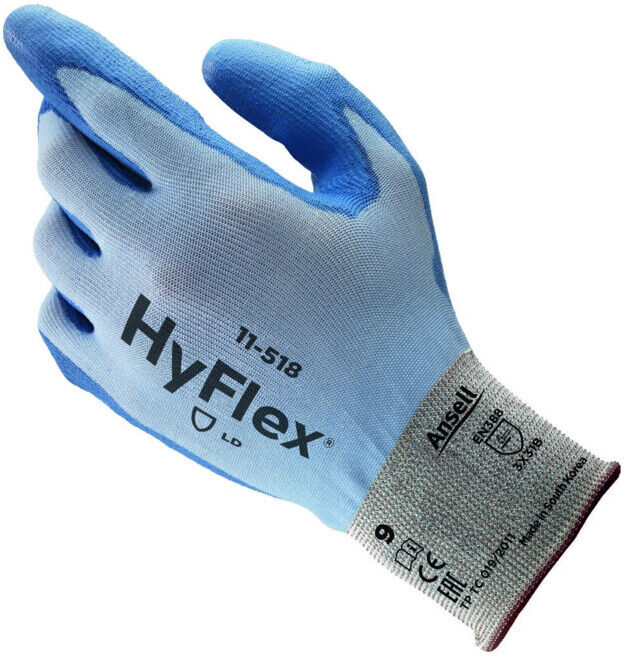 Ansell Gants HyFlex 11-518, Taille 9 ; Ansell Health Care (11-518/9)