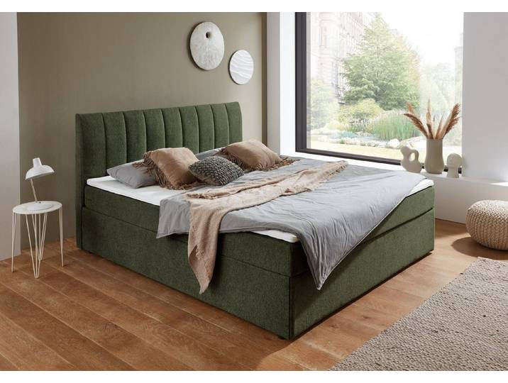 ATLANTIC home collection Boxbett Alva, wahlweise mit Matratze, wahlweise mit Matratze und Topper