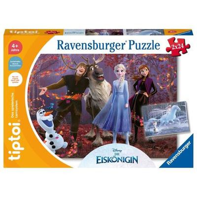 tiptoi® Puzzle für kleine Entdecker: Disney Die Eiskönigin - 2x24 Teile