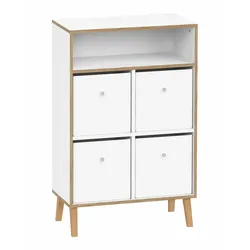 Tchibo - Standregal »Lucka« - 70x33x105,4cm - braun -