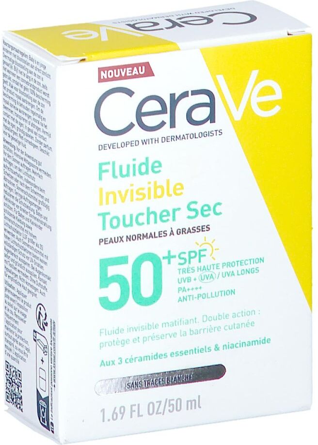 CeraVe Invisible Mattierendes Sonnenschutz Fluid LSF 50+ 50ml