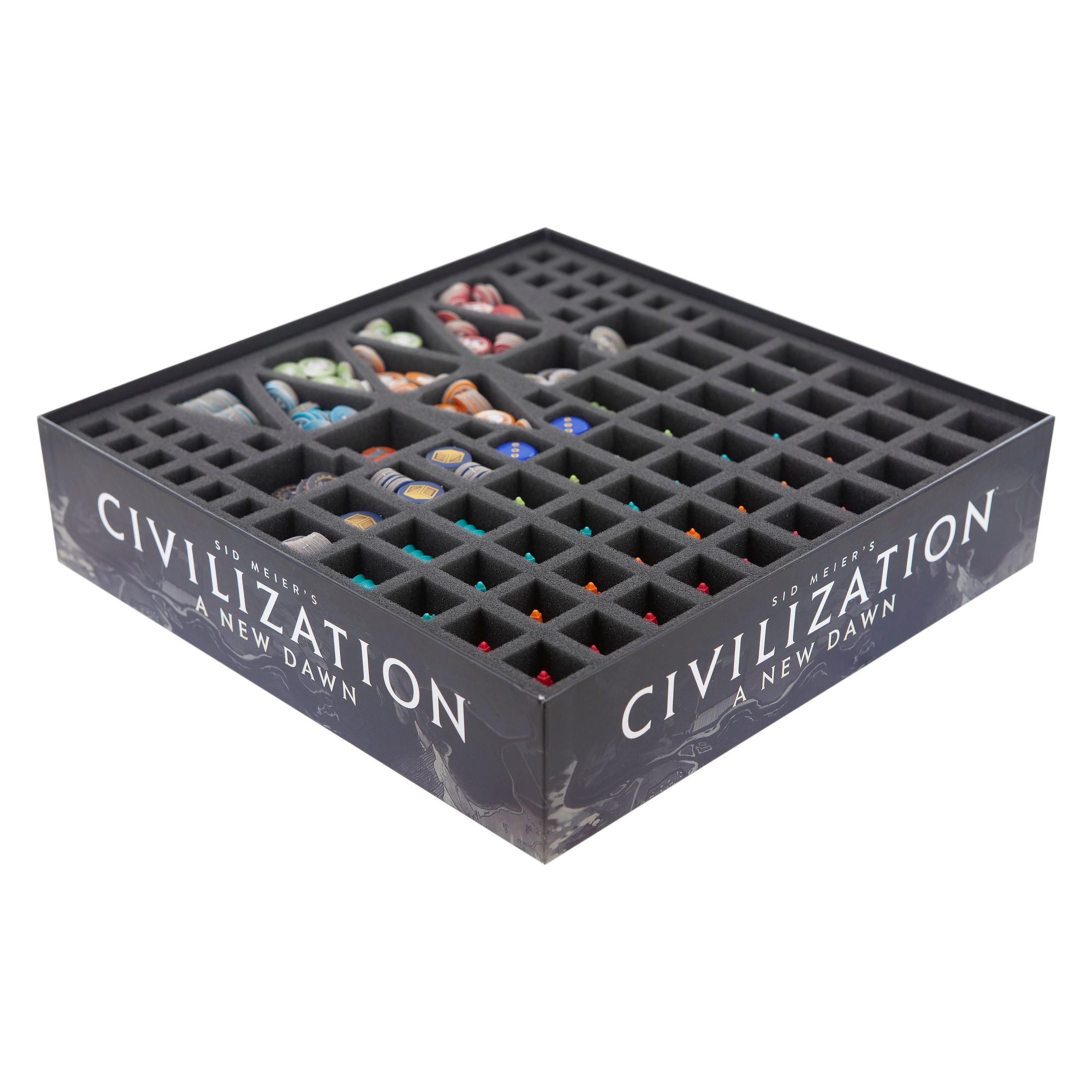 Feldherr AF40SET - Schaumstoff-Set für Sid Meiers Civilization: Ein neues Zeitalter - Bret (Schaumstoff) (AF40SET)