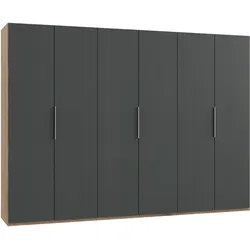 Drehtürenschrank Level 36A ca. 300x216x58cm Graphitfarben