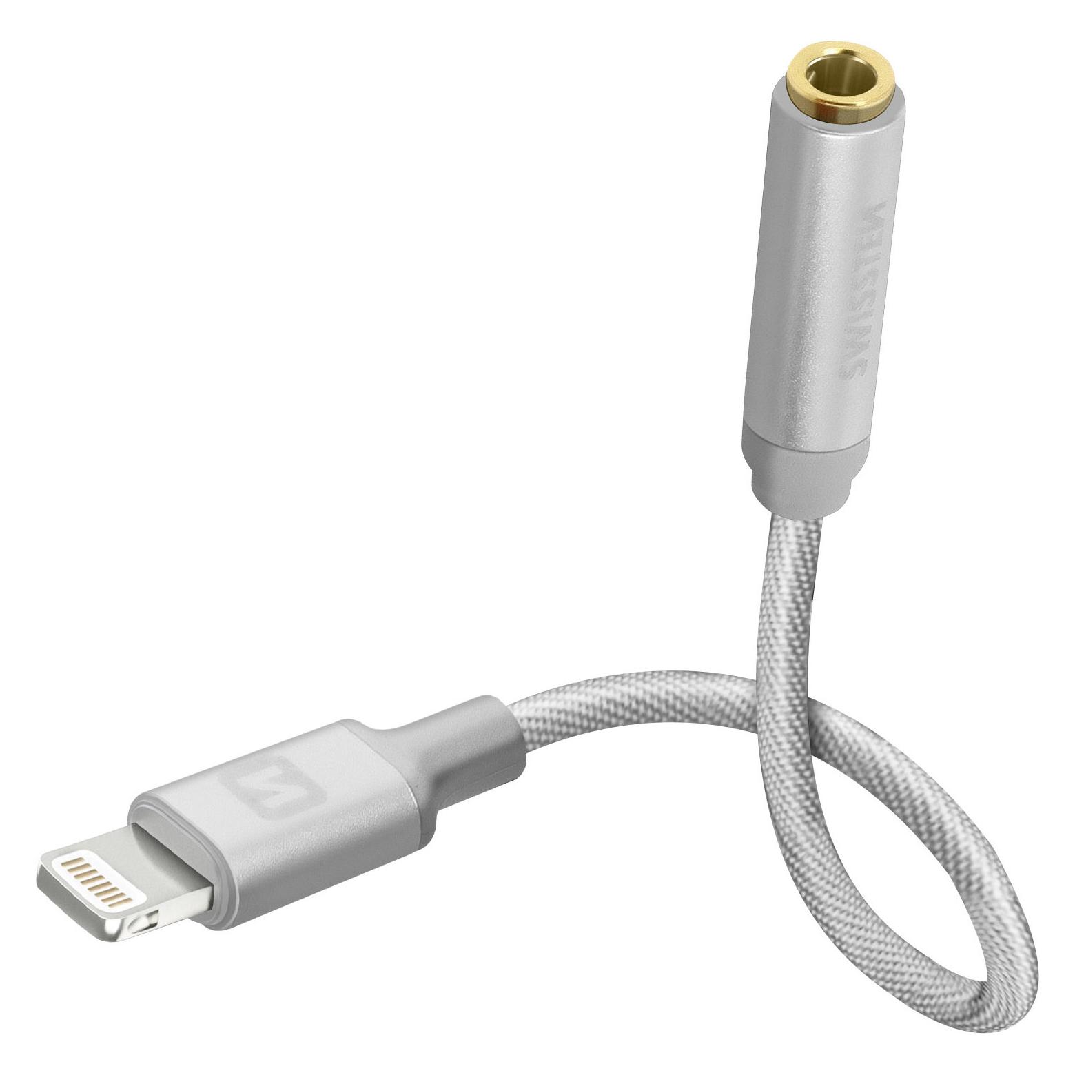 Swissten Lightning / 3.5mm Audioadapter (Klinkenadapter) (73501212)