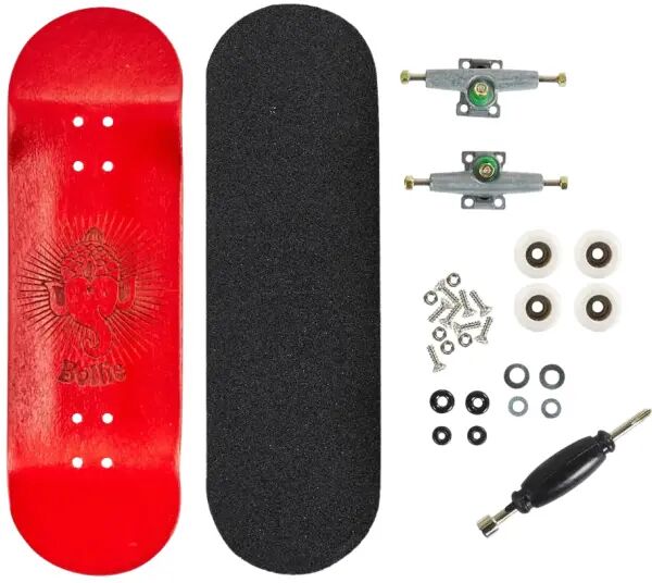 Finger Skateboard Blackriver Bollie Mini Logo Complete (Rot)