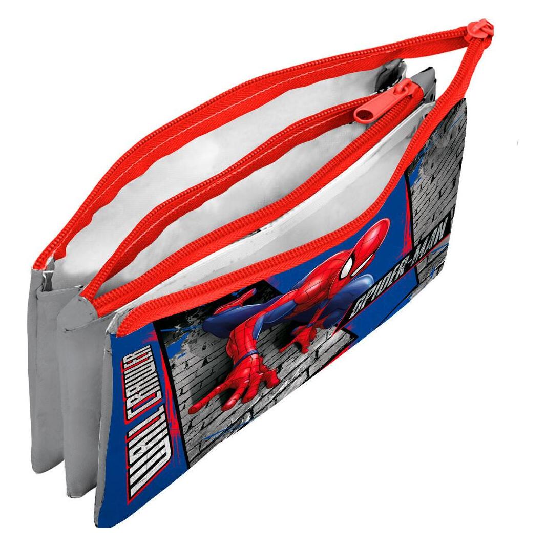 Kids Licensing Marvel Spiderman triple pencil case (8435507884280)