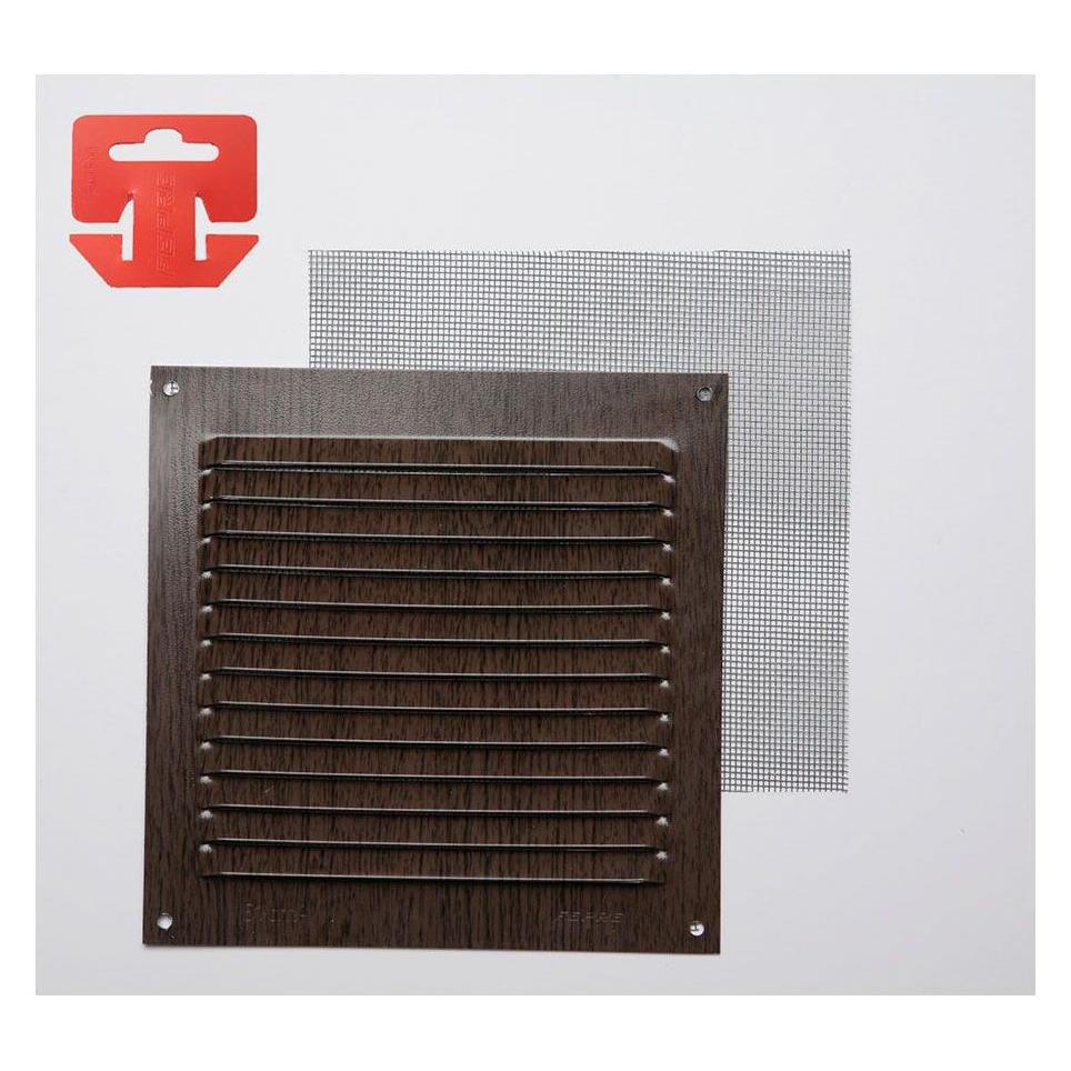 Fepre Grill aus Aluminium in Nachahmung von Wenge (49455216)