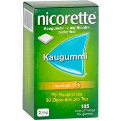 Nicorette 2 mg freshfruit Kohlpharma