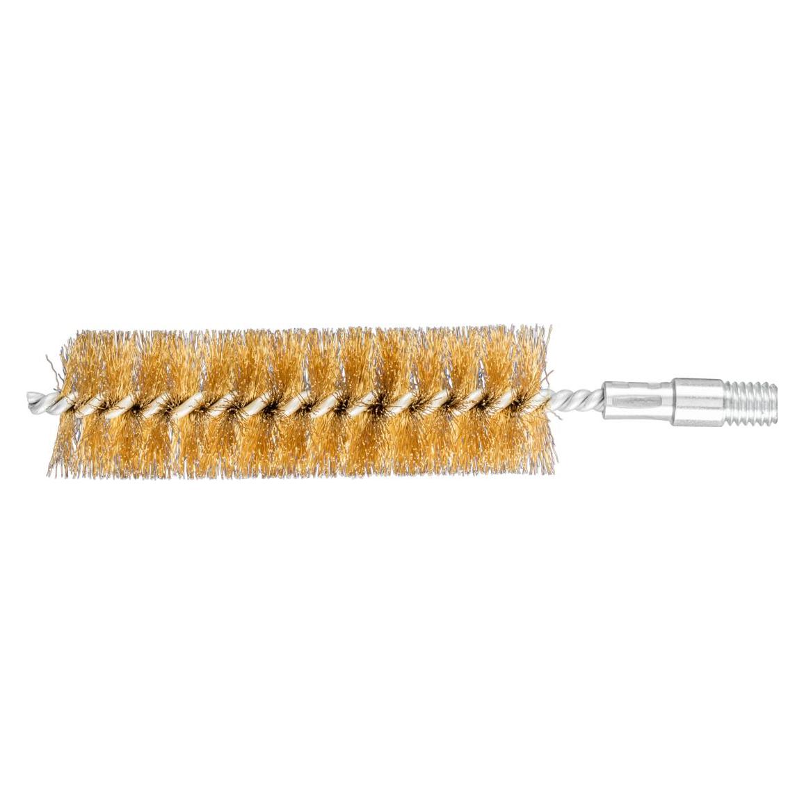 Pferd Innenbürste IBU Ø30x100mm Gewinde 3/8" BSW Messing-Draht-Ø0,20 (IBU 30100/3/8 BSW MES 0,20)