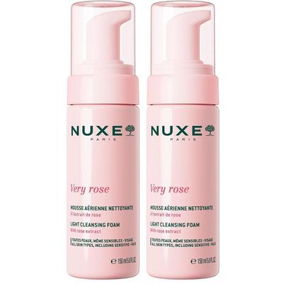 Nuxe Very Rose Reinigungsschaum 2x 2x150 ml Flüssigkeit