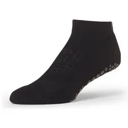 Base 33, Herren, Sportsocken, Low Rise Grip Socks (XL), Schwarz