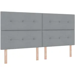 vidaXL, Boxspringbett, Boxspringbett (200 x 200 cm)
