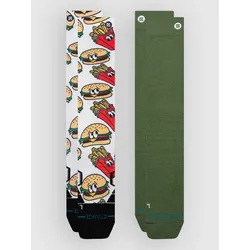 Stance Combo Mid Poly Snow 2 Pack Funktionssocken multi Gr. M