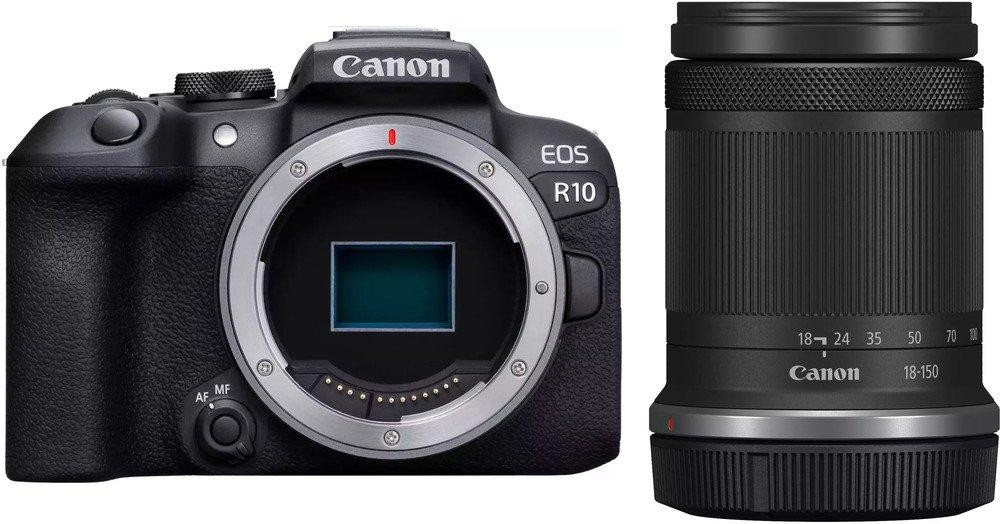 Canon EOS R10 camera met RF-S 18-150mm IS STM lens