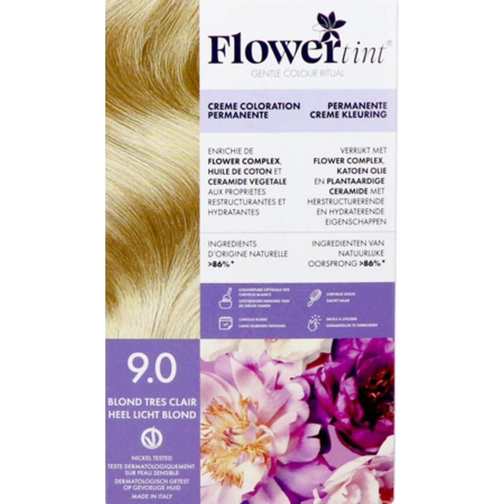 FlowerTint 9.0 Heel Licht Blond 140 ml Tinktur