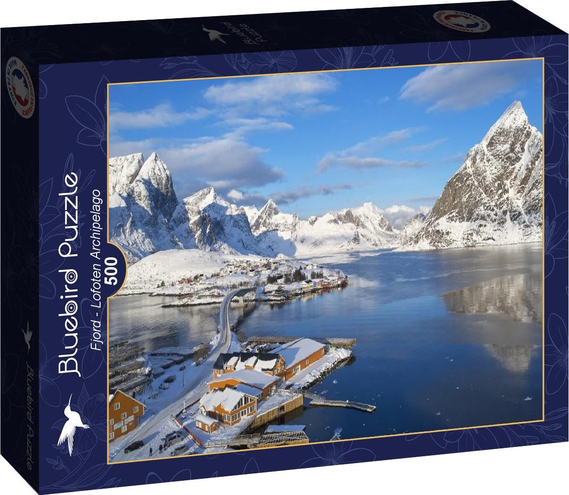 Bluebird Puzzel Lofotenfjord 500 stukjes