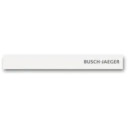 Busch-Jaeger Abschlussleiste unten Standard m.Kennz. 6349-24G-101