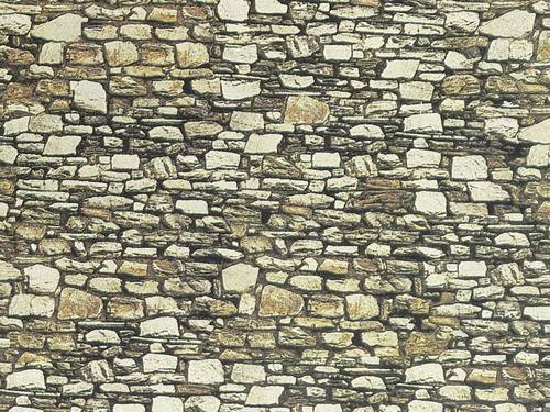NOCH 57520 H0, TT Mauerplatte (L x B) 320mm x 150mm Kunststoffmodell