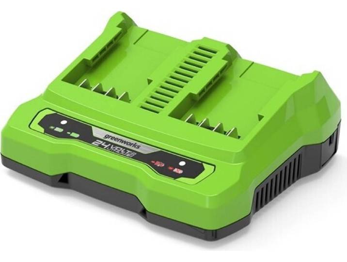 Greenworks 24V double chargeur 4A G24X2UC4 (sans batterie)