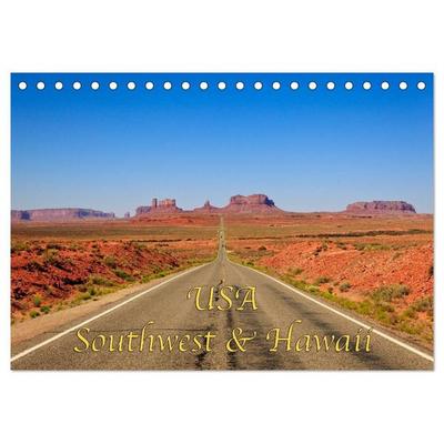 USA Southwest & Hawaii (Tischkalender 2027 DIN A5 quer), CALVENDO Monatskalender