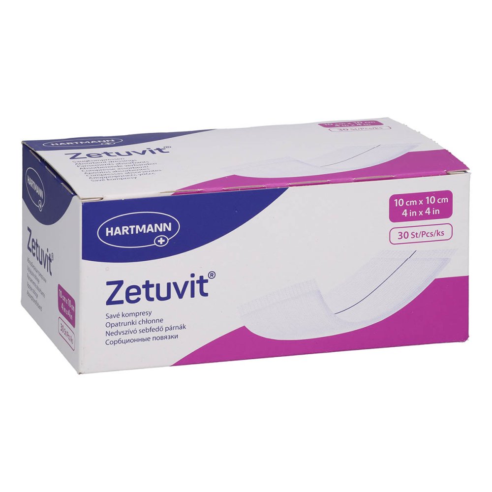 Docpharm GmbH Zetuvit Saugkompressen Unsteril 10x10 Cm 18297704