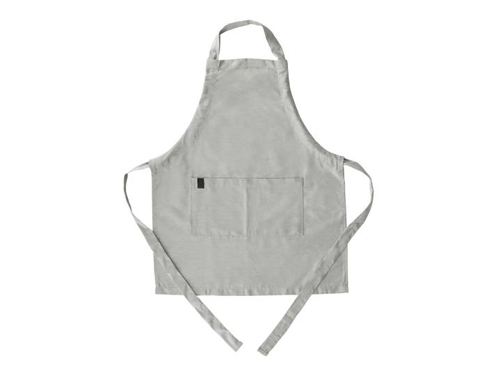 Kochschürze Base , grau, B:70cm L:85cm, gewirkt, Baumwolle, SCHÖNER WOHNEN-KOLLEKTION, Schürzen, Kochschürze, mit anpassbarem Bindeband