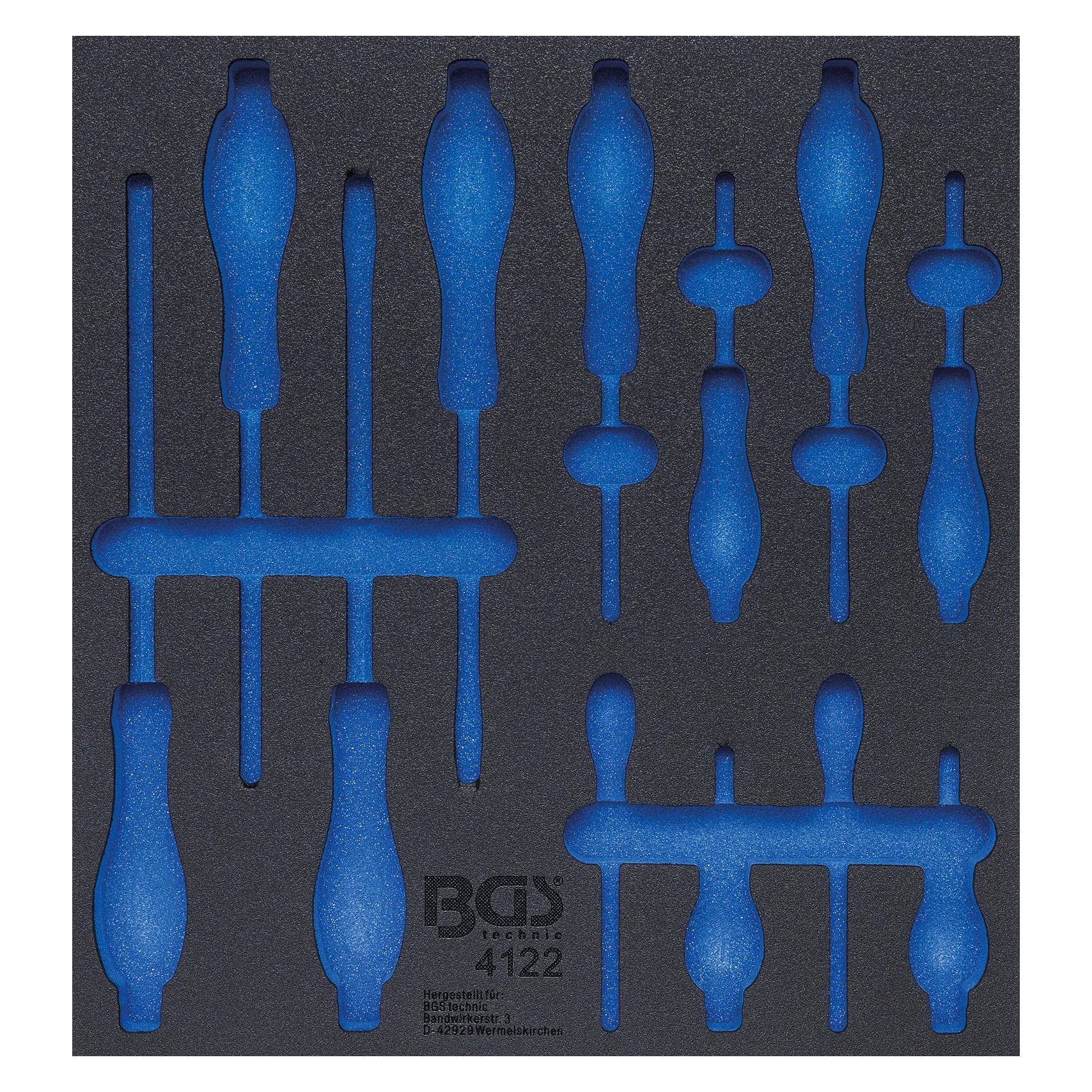 BGS Werkstattwageneinlage 2/3 leer für Art. 4122 (4122-1)